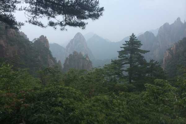 Views at Huangshan Mountian