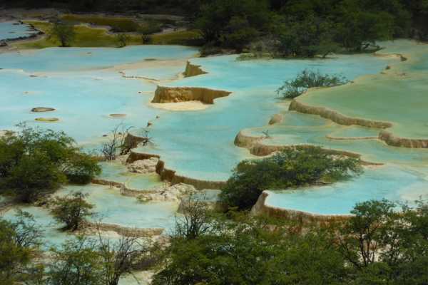 Huanglong National Park Pools