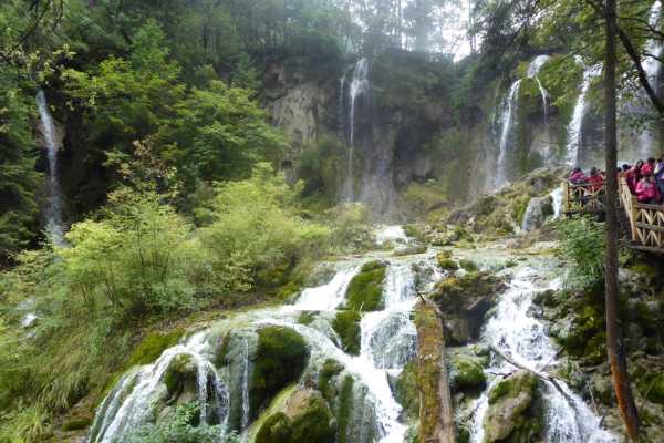 Jiuzhaigou National Park Waterfalls