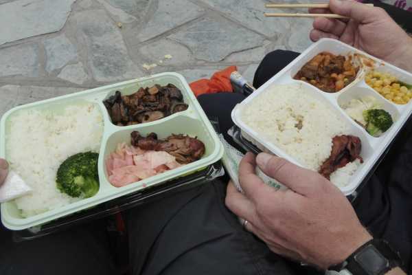Lunch at Jiuzhaigou National Park