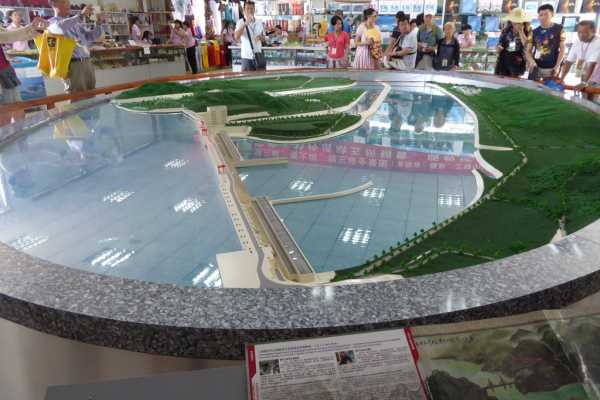 Model of the Three Gorges Dam