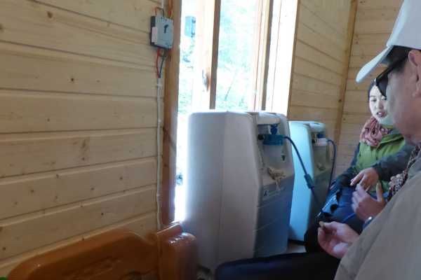 Oxygen Machines at Huanglong