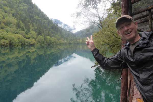 Selfies at Jiuzhaigou National Park
