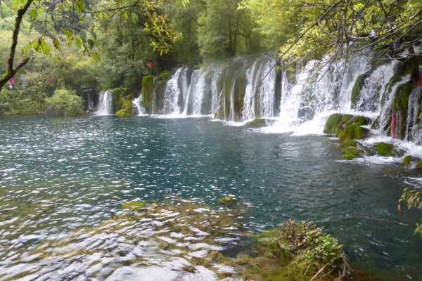 Waterfalls Jiuzhaigou National Park