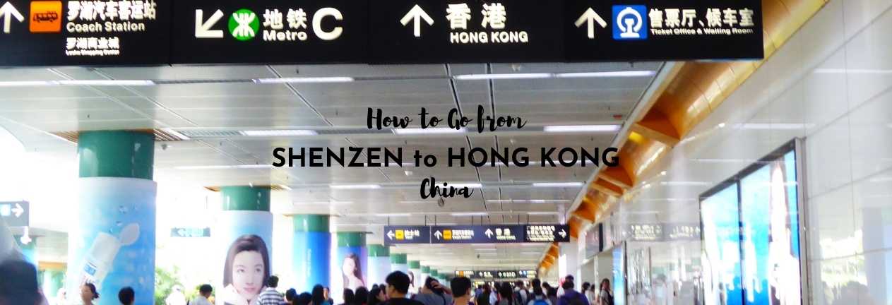 how to go from shenzhen to hong kong