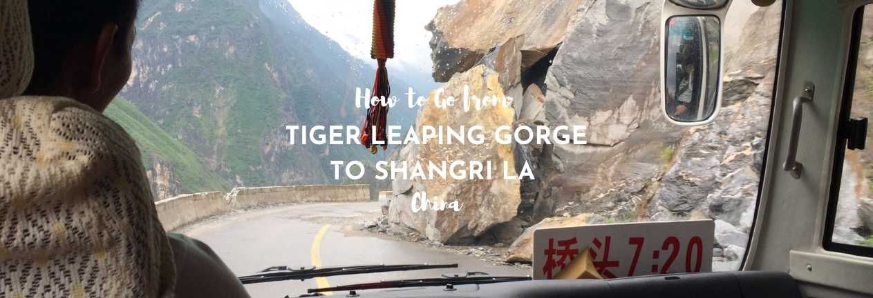 how to go from tiger leaping gorge to shangri la