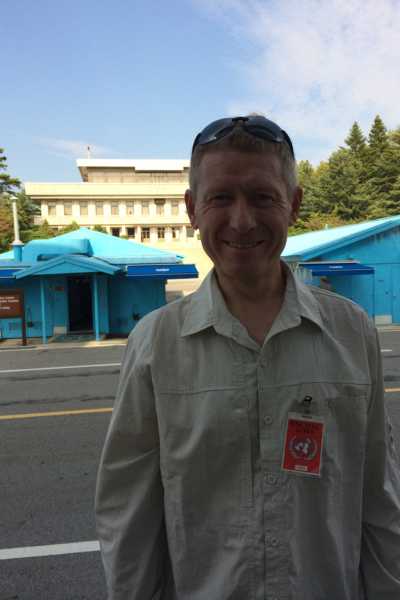 Outside the JSA looking towards North Korea