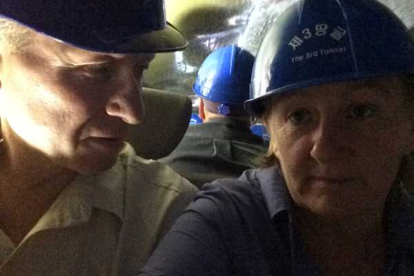 The Third tunnel at Korea DMZ