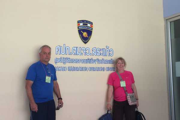 Cambodia to Thailand – immigration at the border