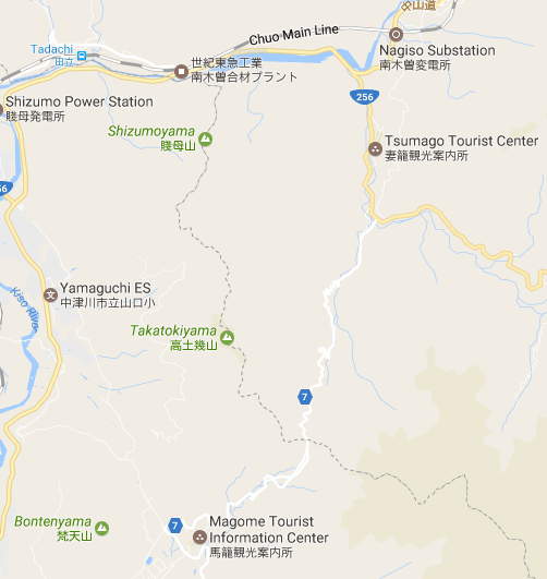 Magome_Tsumago_Trail_Map