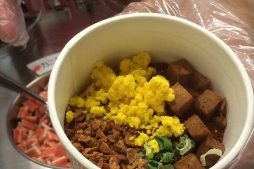 Selecting Ingredients in the My Cup Noodle Factory