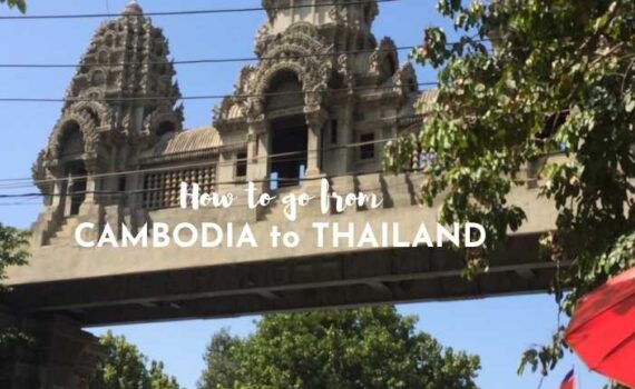 how o go from cambodia to thailand
