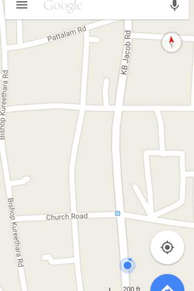 Google location of Beer and Wine Shop Kochi