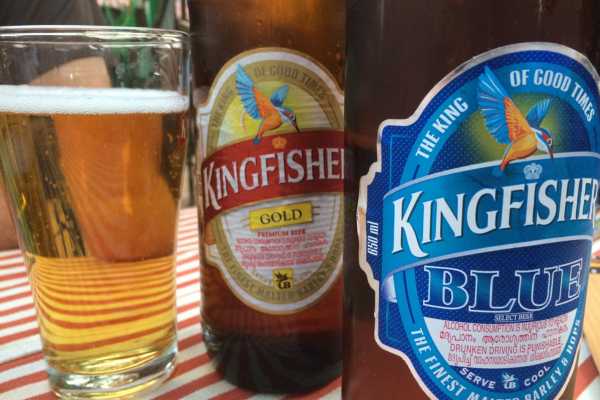 The local beer of choice. Kingfisher. Kingfisher Beer in Fort Kochi