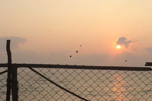 Sunrise in Pondicherry