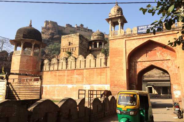 Gwalior Gate entrance to Gwalior Fort