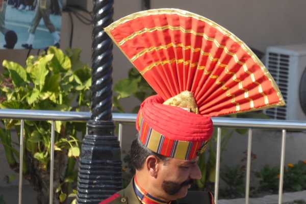 Wagah Border Ceremony Fantastic Headwear