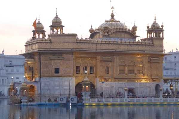 amritsars golden temple close up