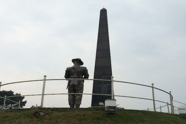 Memorial to Gorkha soldiers Batasia