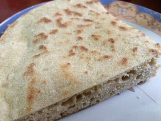 Tibetan Bread in Bodhgaya