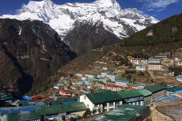 Above Namche Bazaar