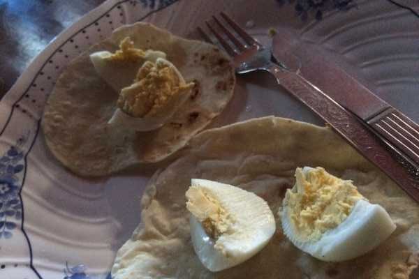 Breakfast at Phortse Tenga on Everest Base Camp Trek