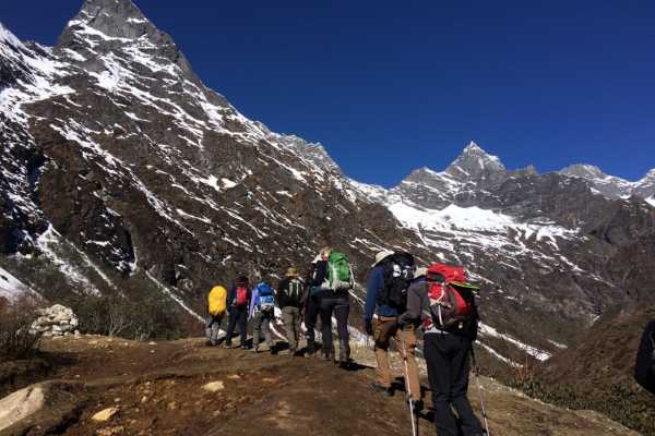 Dhole to Machhermo trail