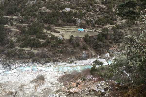 Dingboche to Deboche River