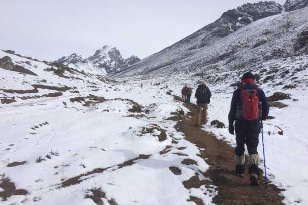 Dingboche to Lobuche Trail conditions