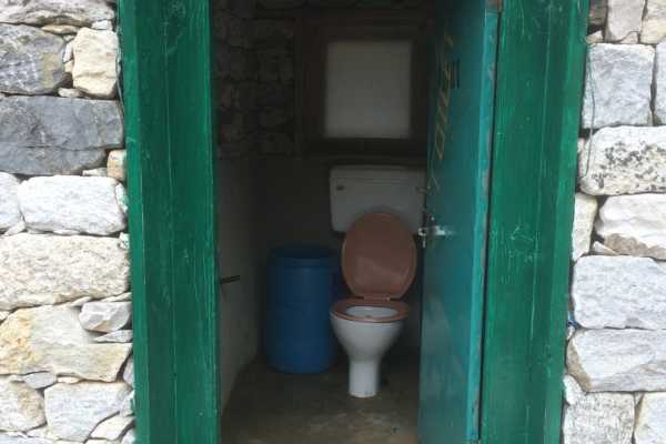 Flushing Toilets at Deboche