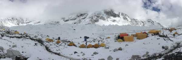 Landscape View of Everest Base Camp