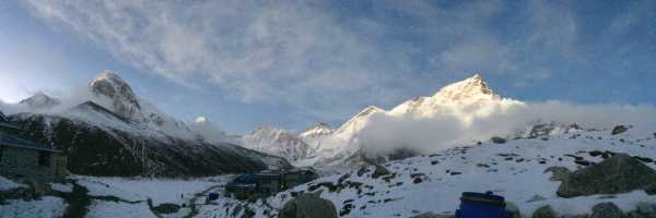 Landscape at Gorakshep