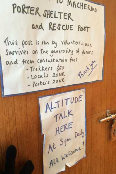 Porter Rescue Post and Shelter