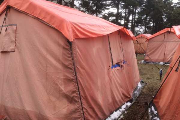 Tents at Deboche
