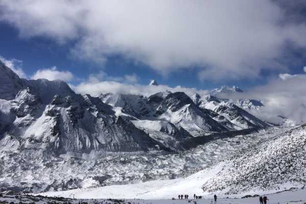 The Khumbu Glacier from Kalapathar