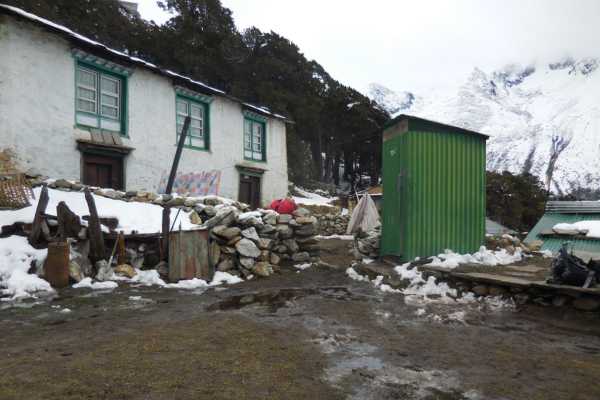 Toilet at Pangboche