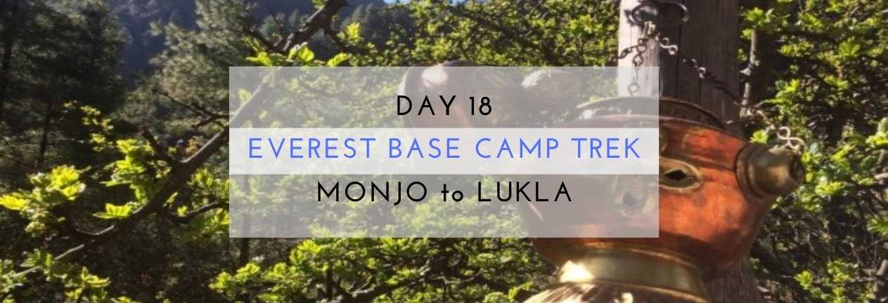 everest base camp monjo to lukla