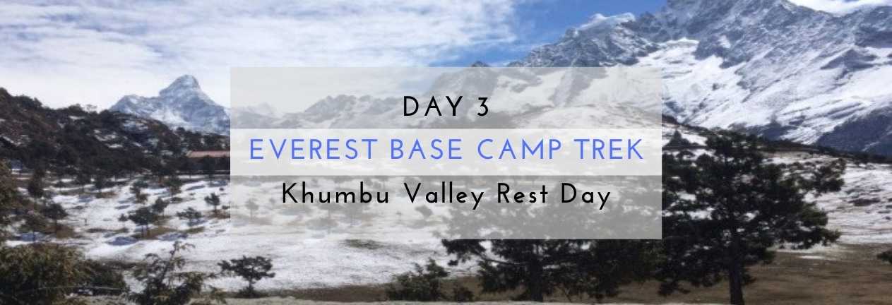 everest base camp trek khumbu valley