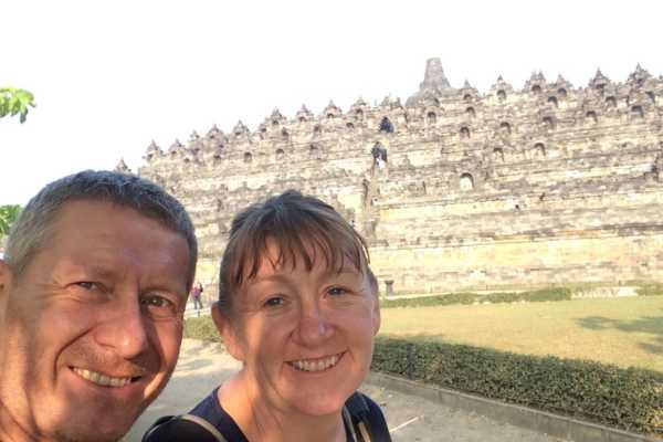 ASocialNomad at Borobodur