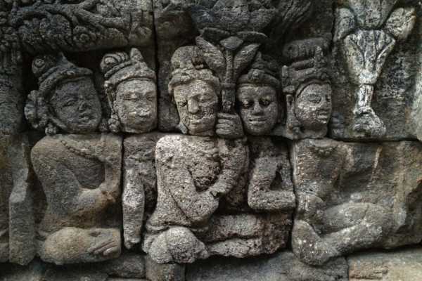 Borobodur Frescos