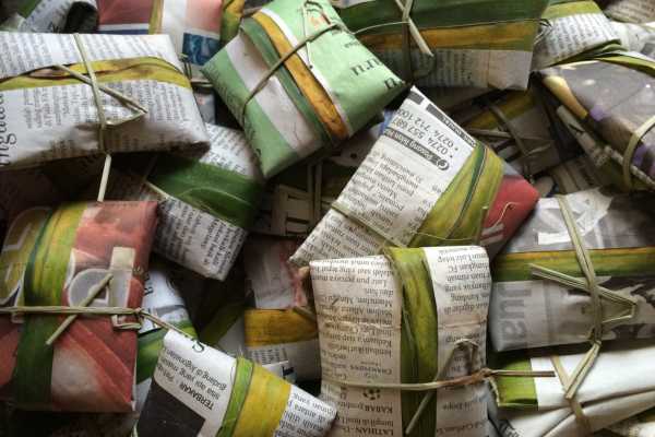 Wrapped Tempeh ready for sale