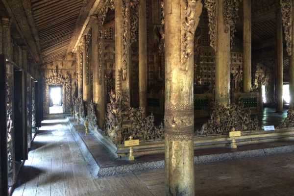 Golden Palace Monastery - Shwenandaw Kyaung