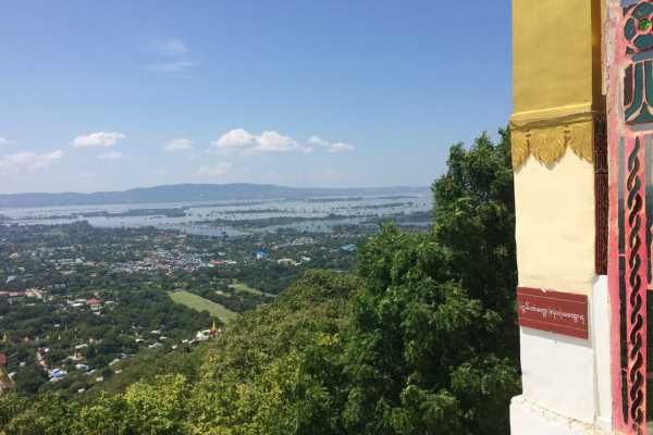 Wonderful view from Mandalay Hill
