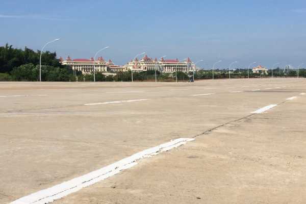 Naypyidaw empty roads