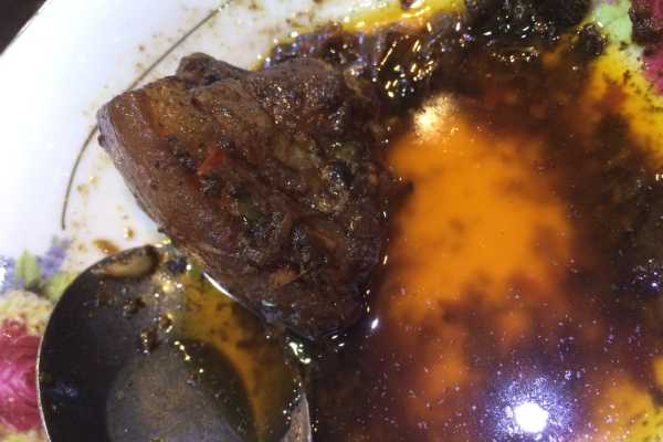 Pork in Sour Mango in Myanmar