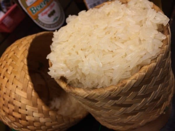 Laos Food Sticky Rice 
