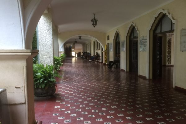 Cloisters at the University of Norte Nicaragua in Leon