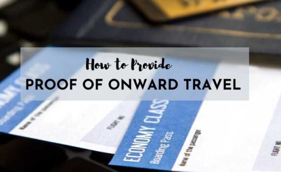 how to get proof of onward travel