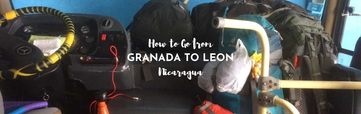 how to go from granada to leon