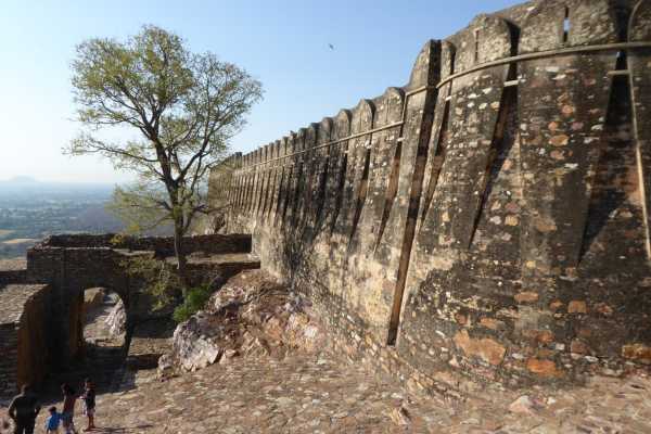 The Walls of Chittaurgarh Fort